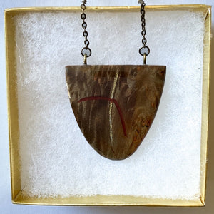 Pendant - Middle Earth - Embedded Lines