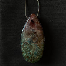 Load image into Gallery viewer, Pendant - Cells - Large Teardrop 2