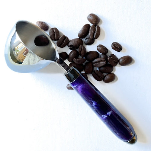 Coffee Scoop - 2 TBS Stainless Steel - Purple Paradise