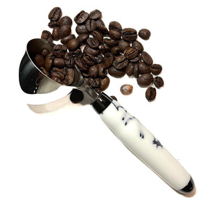 Coffee Scoop - 2 TBS Stainless Steel - Crows on Snow