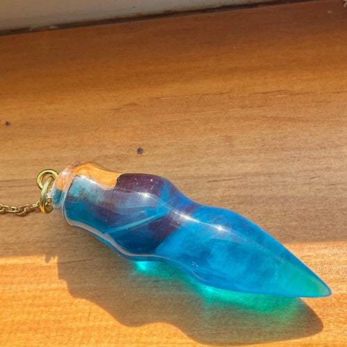 Pendulum - Maple and Blue Resin