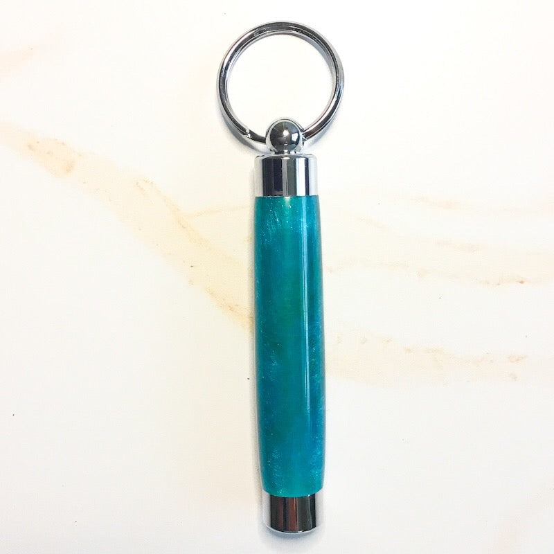 Keychain toothpick holder