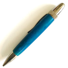 Load image into Gallery viewer, Pen - Atlas Twist Ballpoint - Blue Sparkle